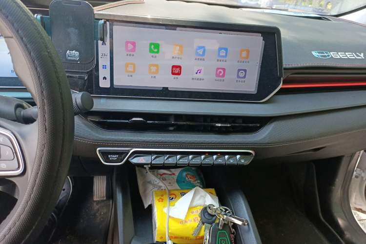 Used Geely Auto Binray 2024 Binrui COOL 1.5T DCT Longteng Edition Audio And AC Panel