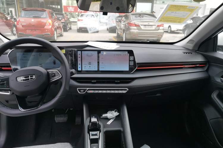 Used Geely Auto Binray 2024 Binrui COOL 1.5T DCT Longteng Edition Audio And AC Panel
