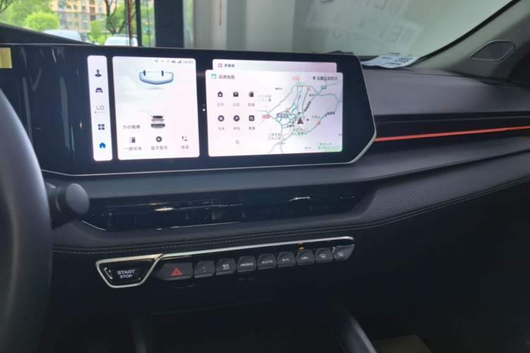 Used Geely Auto Binray 2024 Binrui COOL 1.5T DCT Longteng Edition Audio And AC Panel