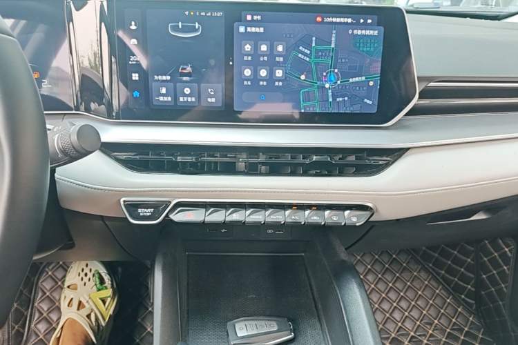 Used Geely Auto Binray 2024 Binrui COOL 1.5T DCT Champion Edition Audio And AC Panel