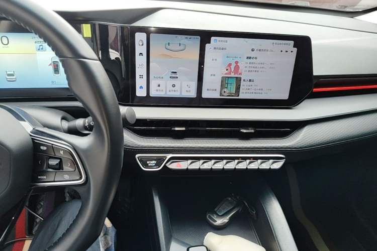 Used Geely Auto Binray 2024 Binrui COOL 1.5T DCT Longteng Edition Audio And AC Panel