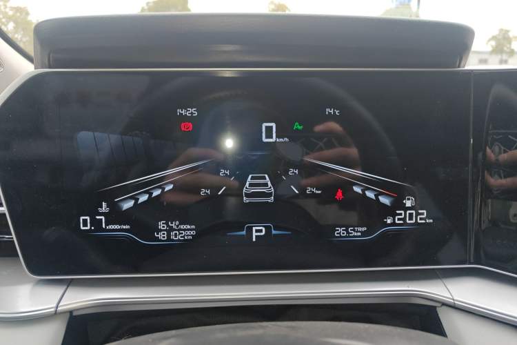 Used Geely Auto Binray 2024 Binrui COOL 1.5T DCT Champion Edition Instrument Cluster