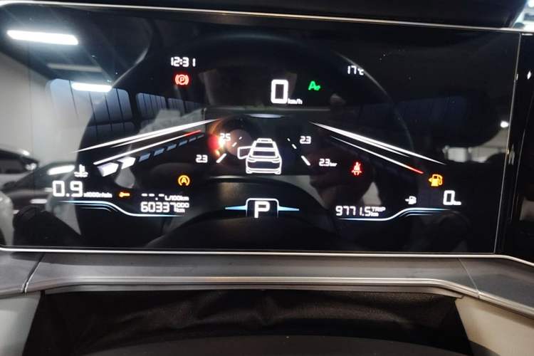 Used Geely Auto Binray 2024 Binrui COOL 1.5T DCT Champion Edition Instrument Cluster