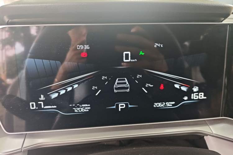 Used Geely Auto Binray 2024 Binrui COOL 1.5T DCT Champion Edition Instrument Cluster