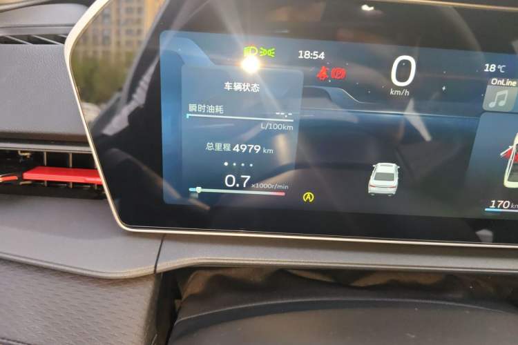 Used Geely Auto Binray 2024 Binrui COOL 1.5T DCT Longteng Edition Odometer Close Up