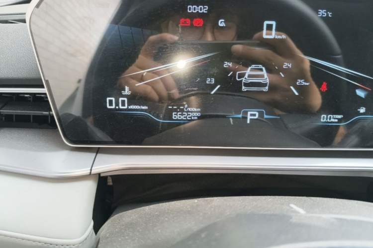 Used Geely Auto Binray 2024 Binrui COOL 1.5T DCT Champion Edition Odometer Close Up