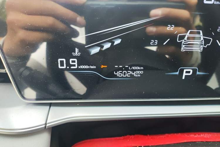 Used Geely Auto Binray 2024 Binrui COOL 1.5T DCT Champion Edition Odometer Close Up