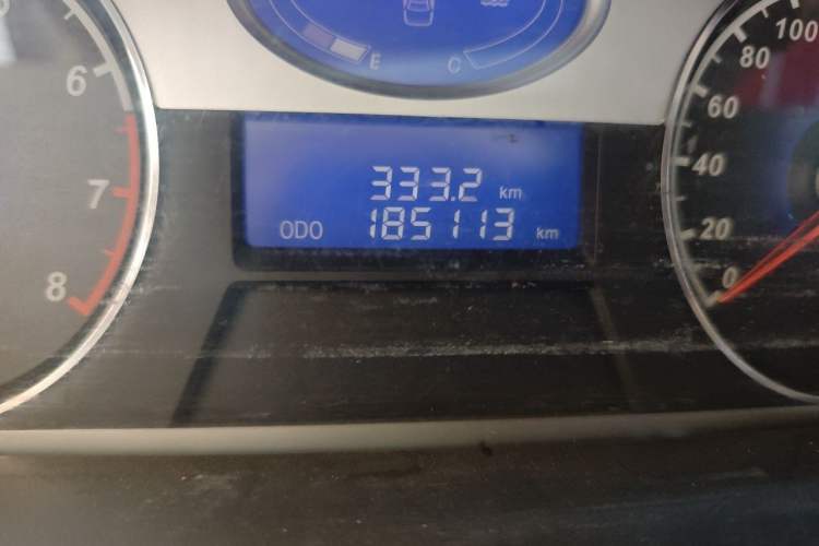 Used Geely Auto Classic Emgrand 2009 Sedan 1.8L Manual Comfort Model Odometer Close Up