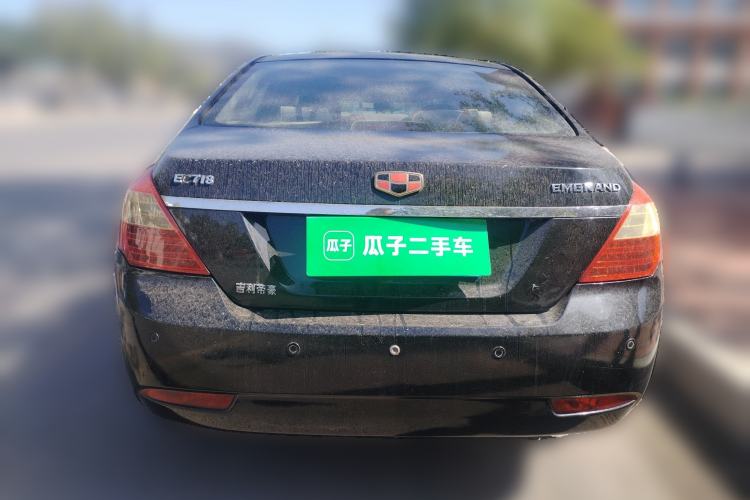 Used Geely Auto Classic Emgrand 2010 Sedan 1.8L Manual Luxury Model Rear