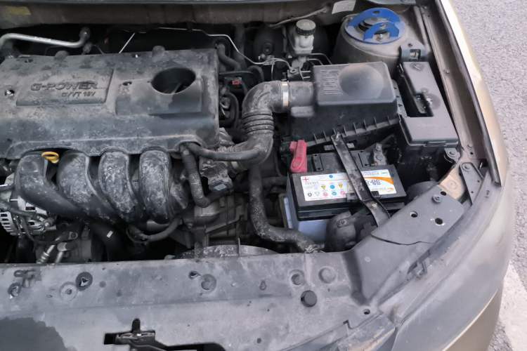 Used Geely Auto Classic Emgrand 2010 Sedan 1.8L CVT Luxury Model Engine Bay Left