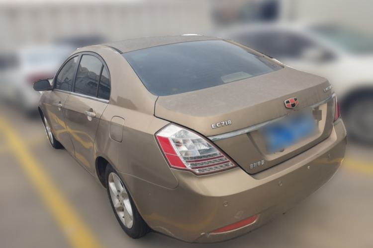 Used Geely Auto Classic Emgrand 2010 Sedan 1.8L Manual Luxury Model Rear Left 45 Deg