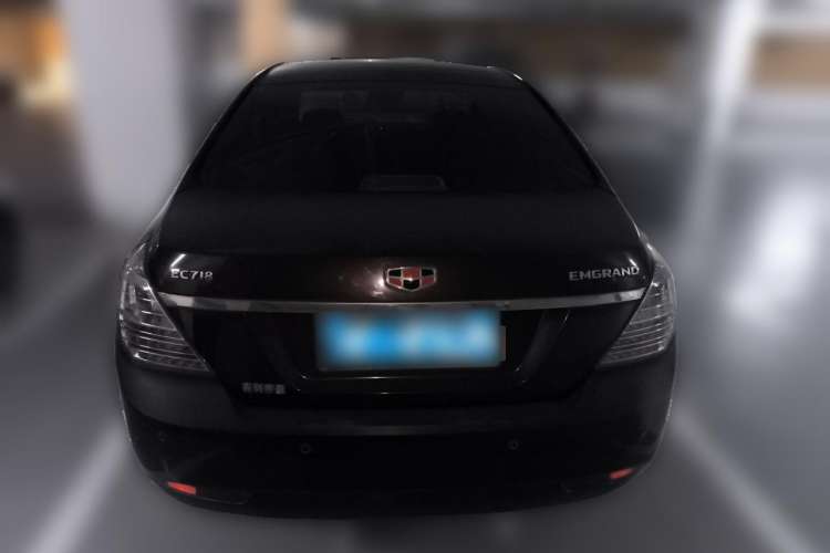 Used Geely Auto Classic Emgrand 2010 Sedan 1.8L Manual Luxury Model Rear