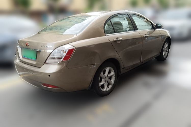 Used Geely Auto Classic Emgrand 2010 Sedan 1.8L Manual Standard Model Rear Right 45 Deg