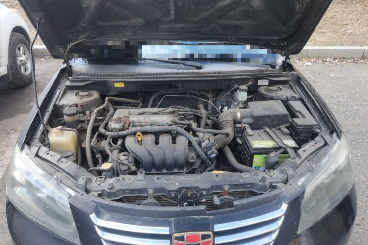 Used Geely Auto Classic Emgrand 2012 Sedan 1.5L Manual Chao Yue Model Engine Bay