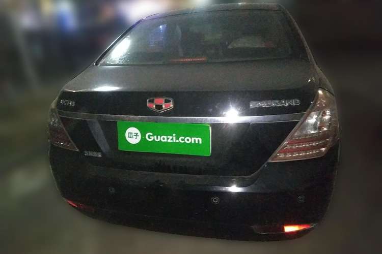 Used Geely Auto Classic Emgrand 2012 Sedan 1.8L Manual Comfort Model Rear