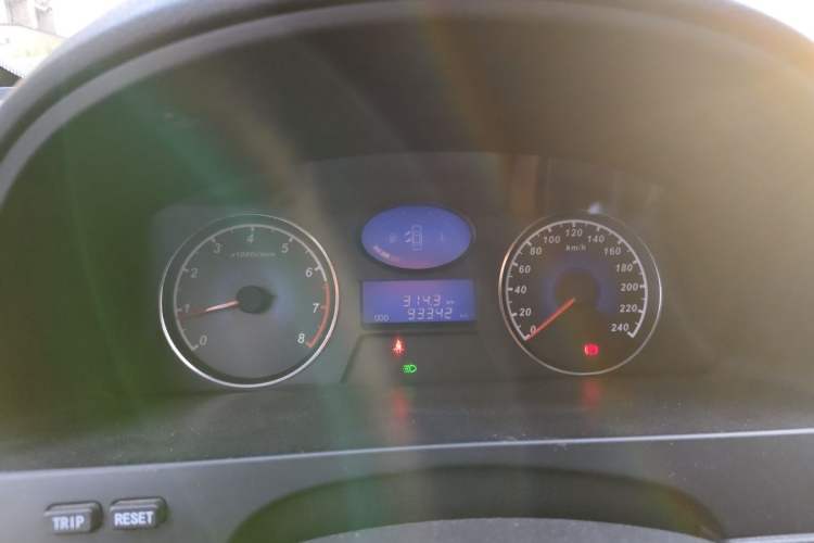 Used Geely Auto Classic Emgrand 2012 Sedan 1.5L Manual Chao Yue Huimin Model Instrument Cluster