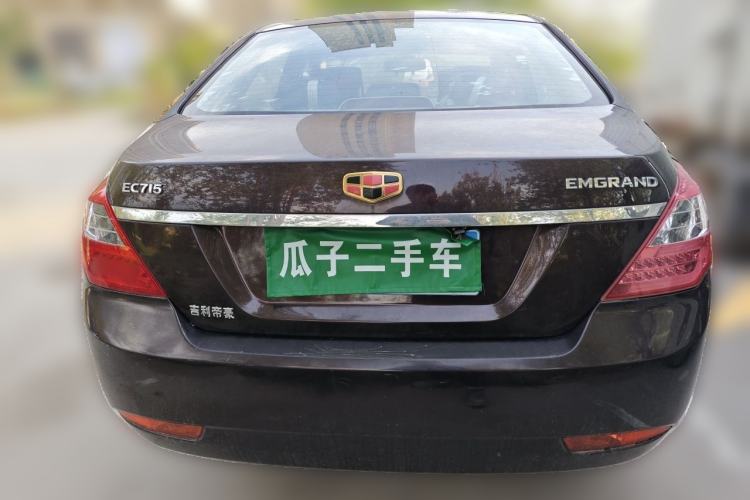 Used Geely Auto Classic Emgrand 2012 Sedan 1.5L Manual Chao Yue Huimin Model Rear