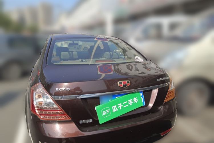 Used Geely Auto Classic Emgrand 2012 Sedan 1.5L Manual Chao Yue Huimin Model Rear