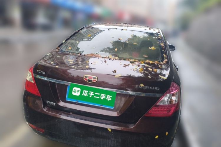 Used Geely Auto Classic Emgrand 2012 Sedan 1.5L Manual Chao Yue Model Rear