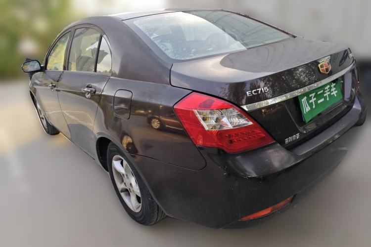 Used Geely Auto Classic Emgrand 2012 Sedan 1.5L Manual Chao Yue Huimin Model Rear Left 45 Deg