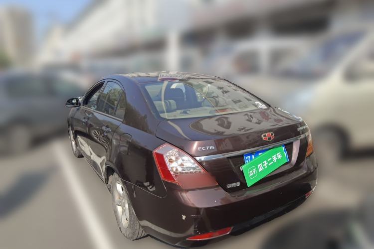 Used Geely Auto Classic Emgrand 2012 Sedan 1.5L Manual Chao Yue Huimin Model Rear Left 45 Deg