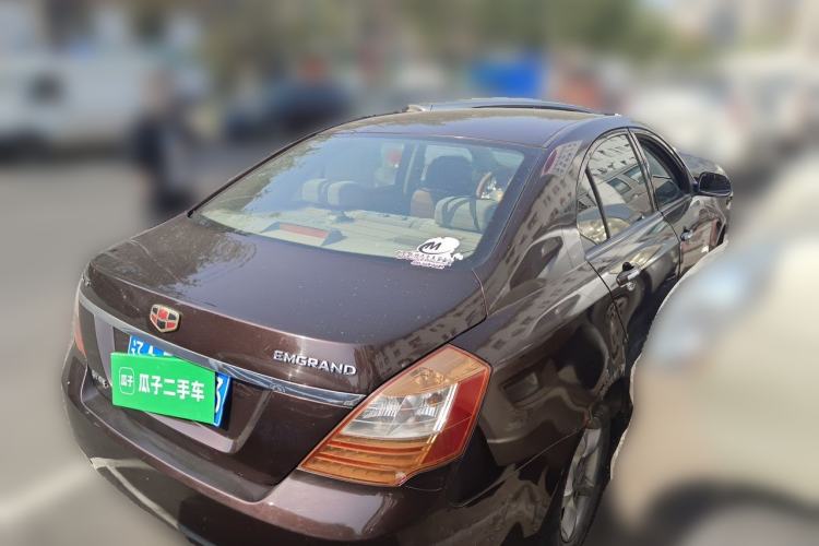 Used Geely Auto Classic Emgrand 2012 Sedan 1.5L Manual Chao Yue Huimin Model Rear Right 45 Deg