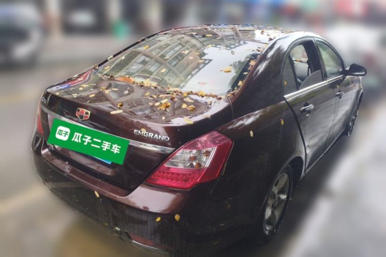 Used Geely Auto Classic Emgrand 2012 Sedan 1.5L Manual Chao Yue Model Rear Right 45 Deg