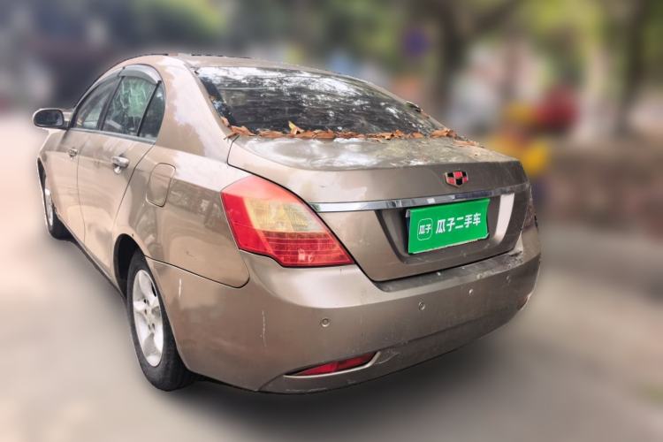 Used Geely Auto Classic Emgrand 2012 Sedan 1.5L Manual Comfort Model Rear Left 45 Deg