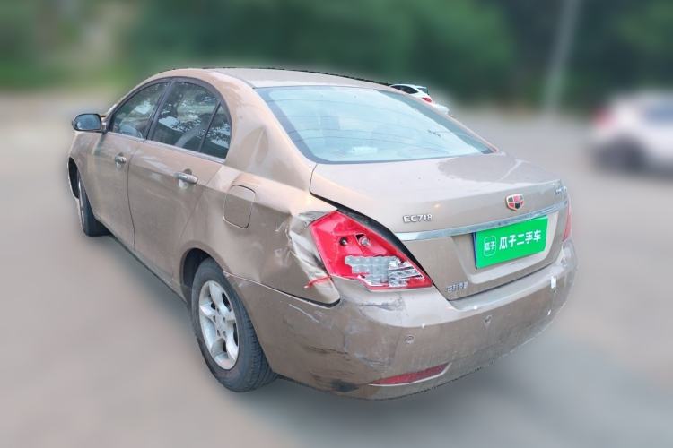 Used Geely Auto Classic Emgrand 2012 Sedan 1.8L Manual Comfort Model Rear Left 45 Deg