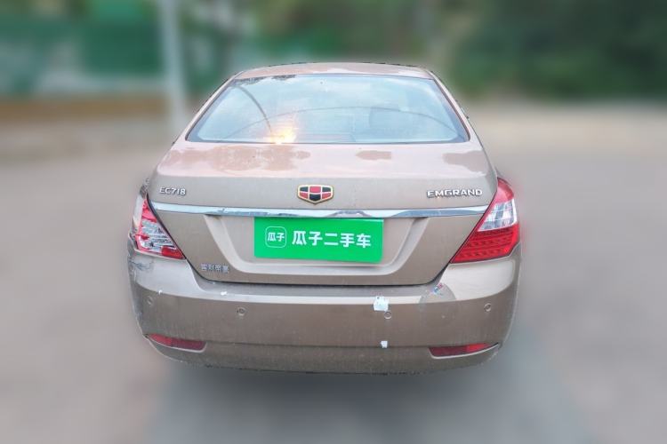 Used Geely Auto Classic Emgrand 2012 Sedan 1.8L Manual Comfort Model Rear