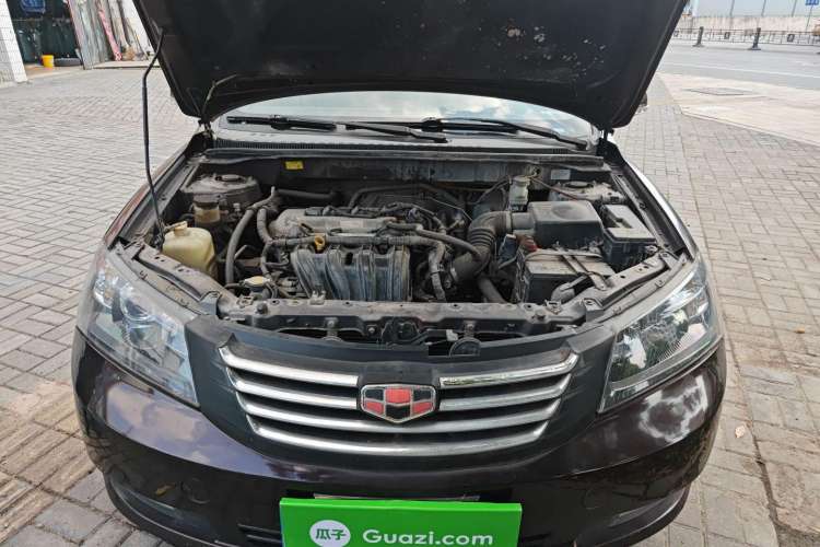 Used Geely Auto Classic Emgrand 2012 Sedan 1.5L Manual Chao Yue Huimin Model Engine Bay