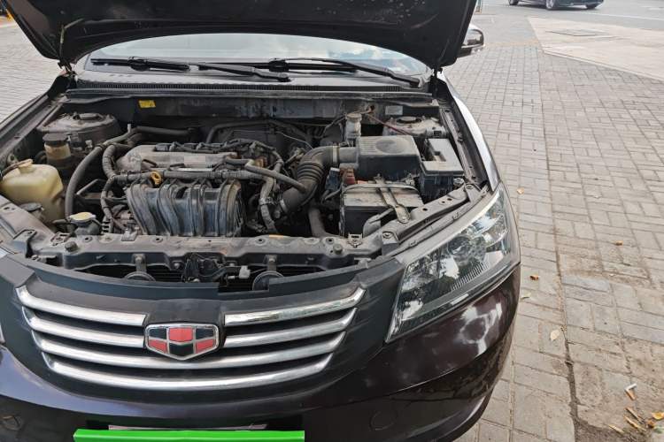 Used Geely Auto Classic Emgrand 2012 Sedan 1.5L Manual Chao Yue Huimin Model Engine Bay Left