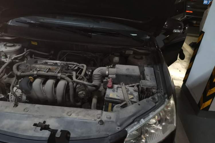 Used Geely Auto Classic Emgrand 2012 Hatchback 1.8L CVT Luxury Model Engine Bay Left