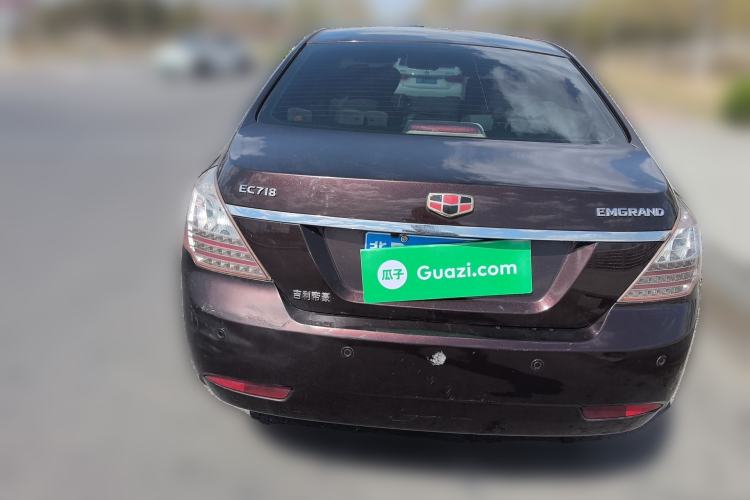 Used Geely Auto Classic Emgrand 2012 Sedan 1.8L Manual Luxury Model Rear