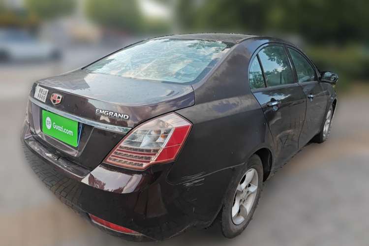 Used Geely Auto Classic Emgrand 2012 Sedan 1.5L Manual Chao Yue Huimin Model Rear Right 45 Deg