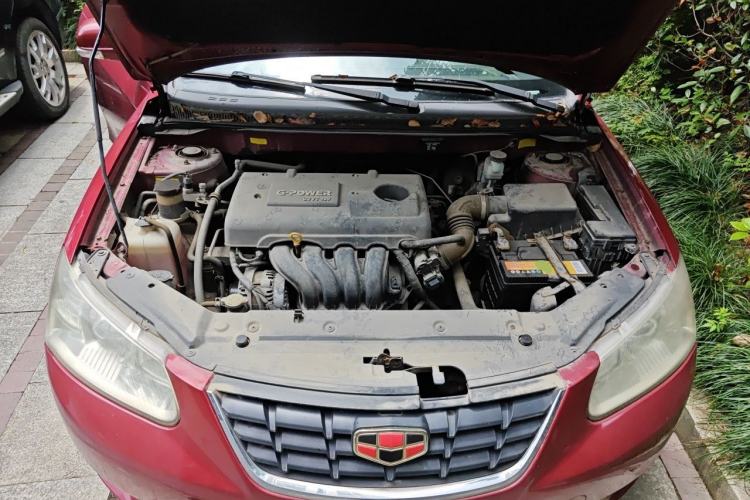 Used Geely Auto Classic Emgrand 2012 Hatchback 1.5L Manual Chao Yue Model Engine Bay