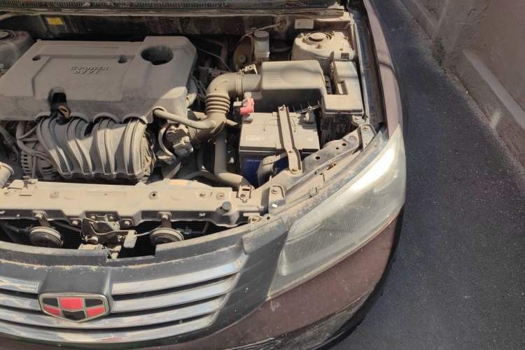 Used Geely Auto Classic Emgrand 2012 Sedan 1.5L Manual Comfort Model Engine Bay Left