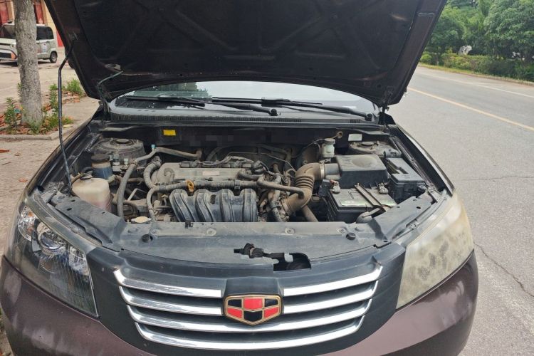 Used Geely Auto Classic Emgrand 2012 Sedan 1.5L Manual Chao Yue Huimin Model Engine Bay