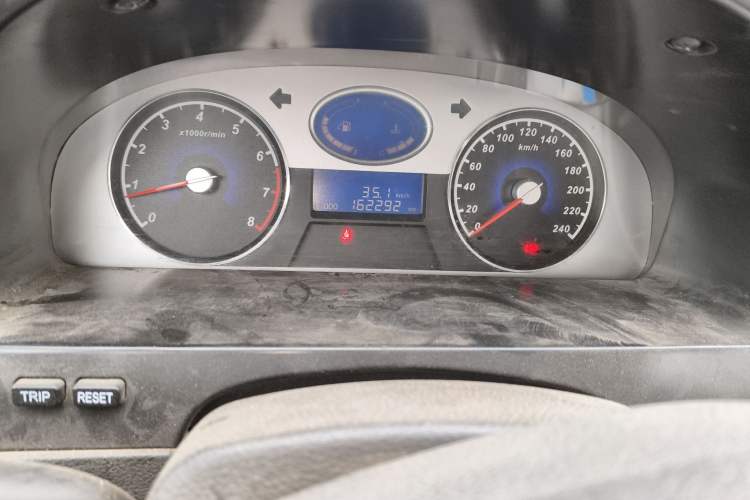 Used Geely Auto Classic Emgrand 2012 Sedan 1.8L Manual Comfort Model Odometer Close Up