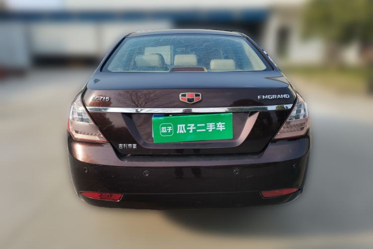 Used Geely Auto Classic Emgrand 2012 Sedan 1.5L Manual Comfort Model Rear