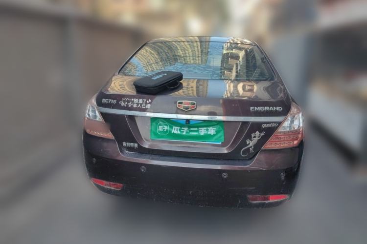 Used Geely Auto Classic Emgrand 2012 Sedan 1.5L Manual Comfort Model Rear
