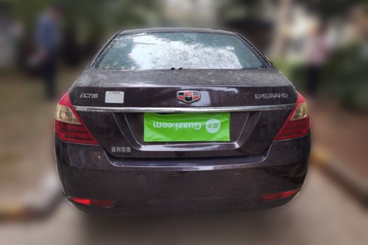 Used Geely Auto Classic Emgrand 2012 Sedan 1.5L Manual Chao Yue Huimin Model Rear