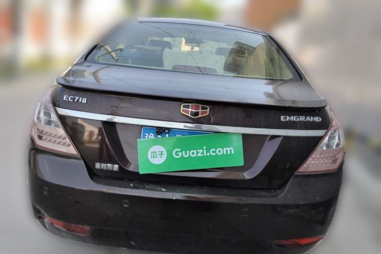 Used Geely Auto Classic Emgrand 2012 Sedan 1.8L Manual Luxury Model Rear