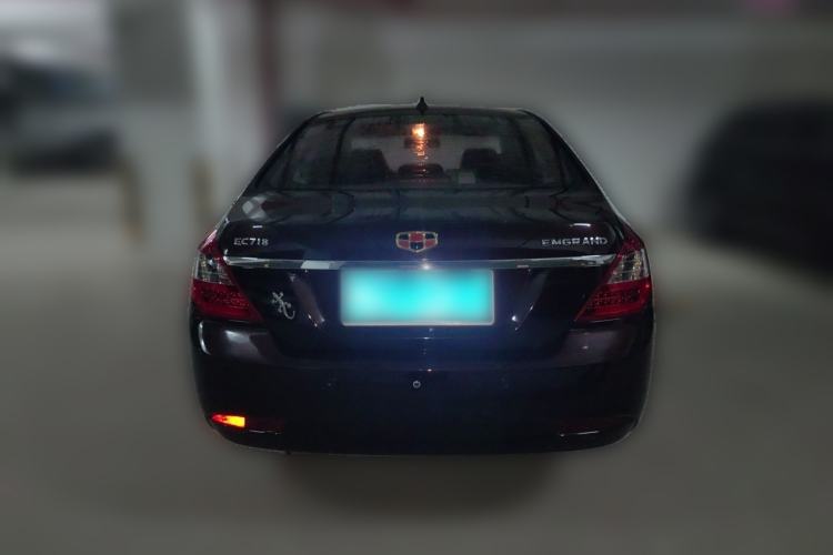 Used Geely Auto Classic Emgrand 2012 Sedan 1.8L Manual Comfort Model Rear