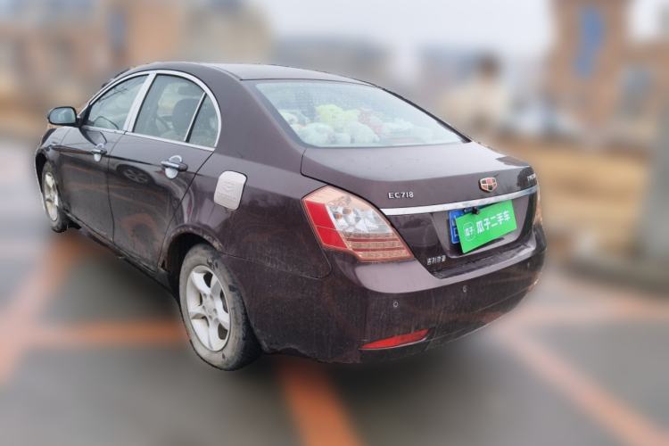 Used Geely Auto Classic Emgrand 2012 Sedan 1.8L Manual Comfort Model Rear Left 45 Deg
