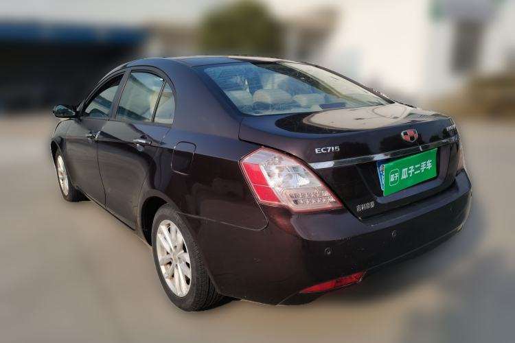 Used Geely Auto Classic Emgrand 2012 Sedan 1.5L Manual Comfort Model Rear Left 45 Deg