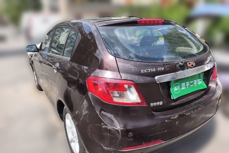 Used Geely Auto Classic Emgrand 2012 Hatchback 1.8L CVT Luxury Model Rear Left 45 Deg