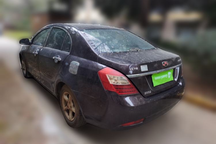 Used Geely Auto Classic Emgrand 2012 Sedan 1.5L Manual Chao Yue Huimin Model Rear Left 45 Deg