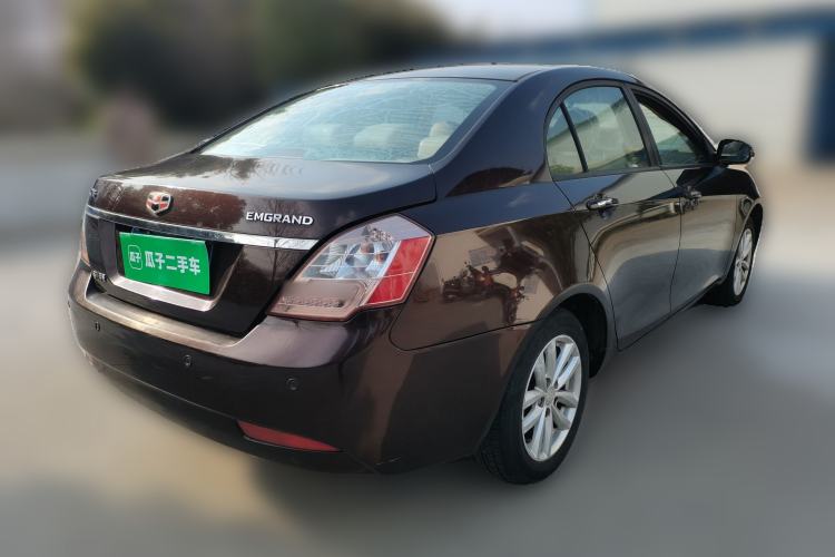 Used Geely Auto Classic Emgrand 2012 Sedan 1.5L Manual Comfort Model Rear Right 45 Deg