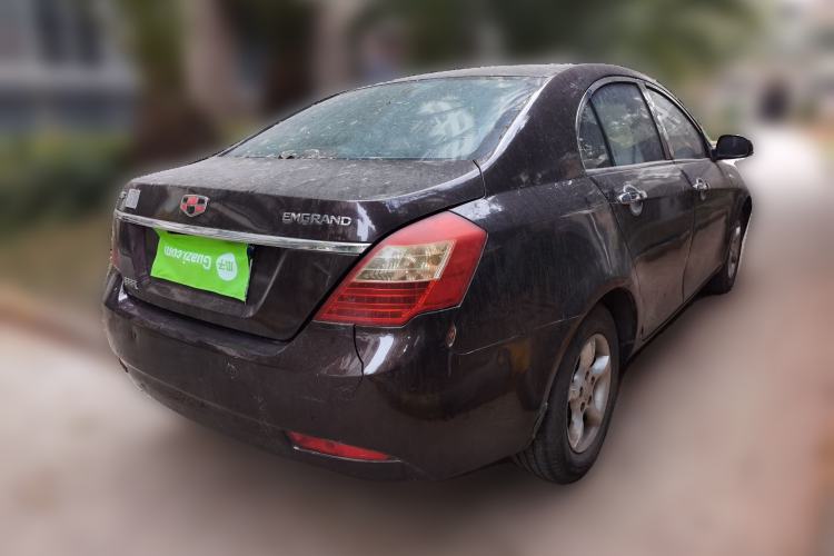 Used Geely Auto Classic Emgrand 2012 Sedan 1.5L Manual Chao Yue Huimin Model Rear Right 45 Deg